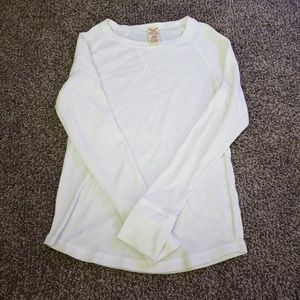 Faded Glory thermal longsleeve tee - size L 12/14